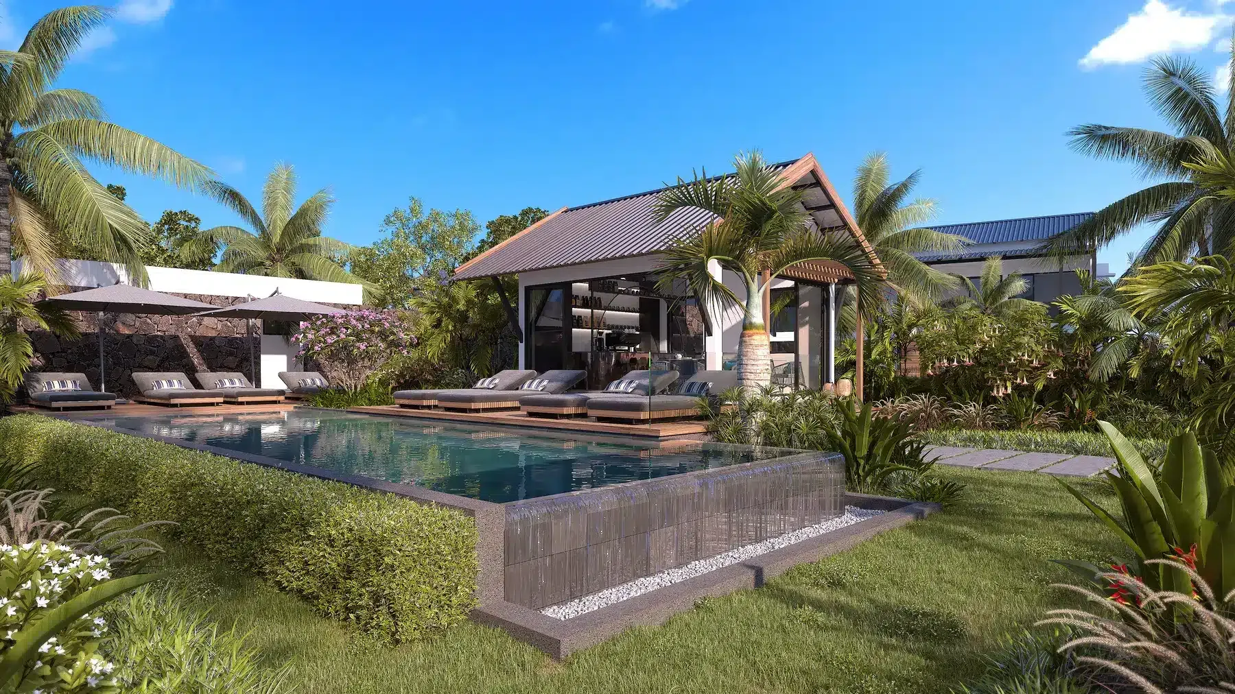 Le pool house de Mango Village