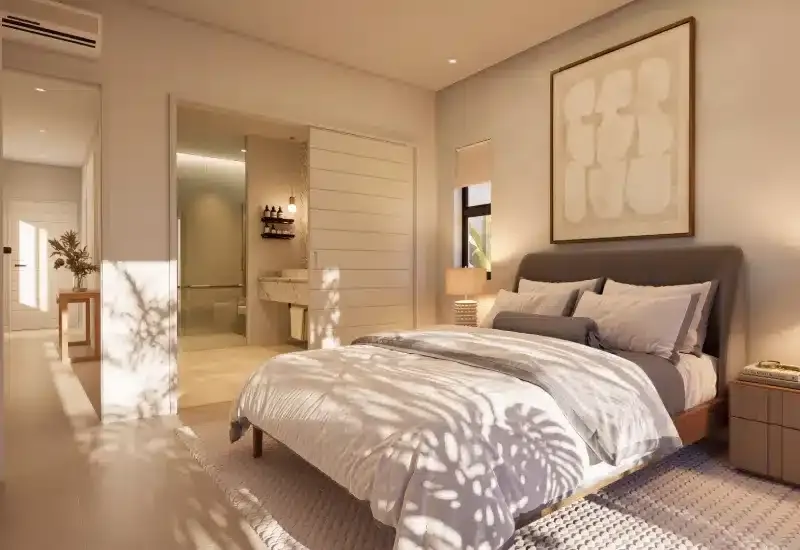Une chambre de villa